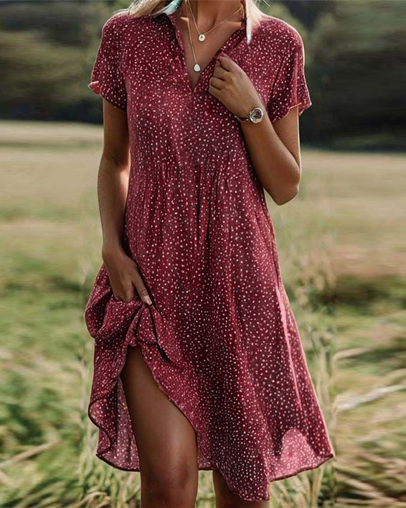 Casual Shirt Dress with Flowy Silhouette | Effortless Everyday Charm
