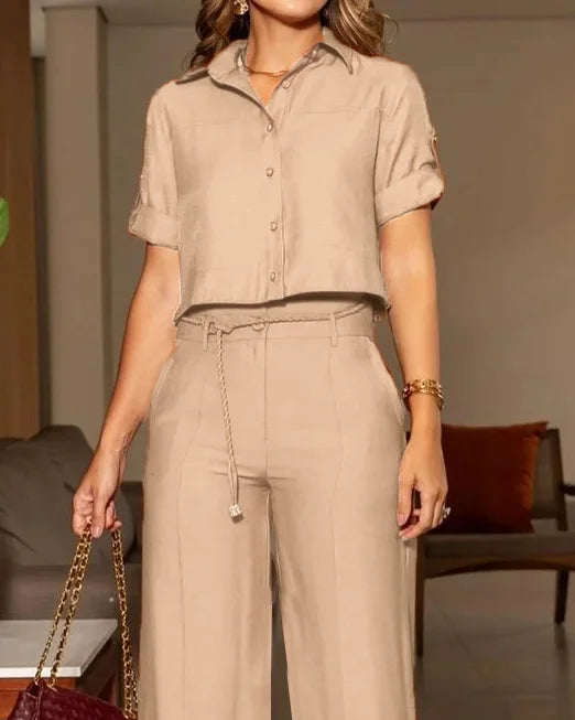 Effortless Linen Set | Breezy Comfort Meets Everyday Polish