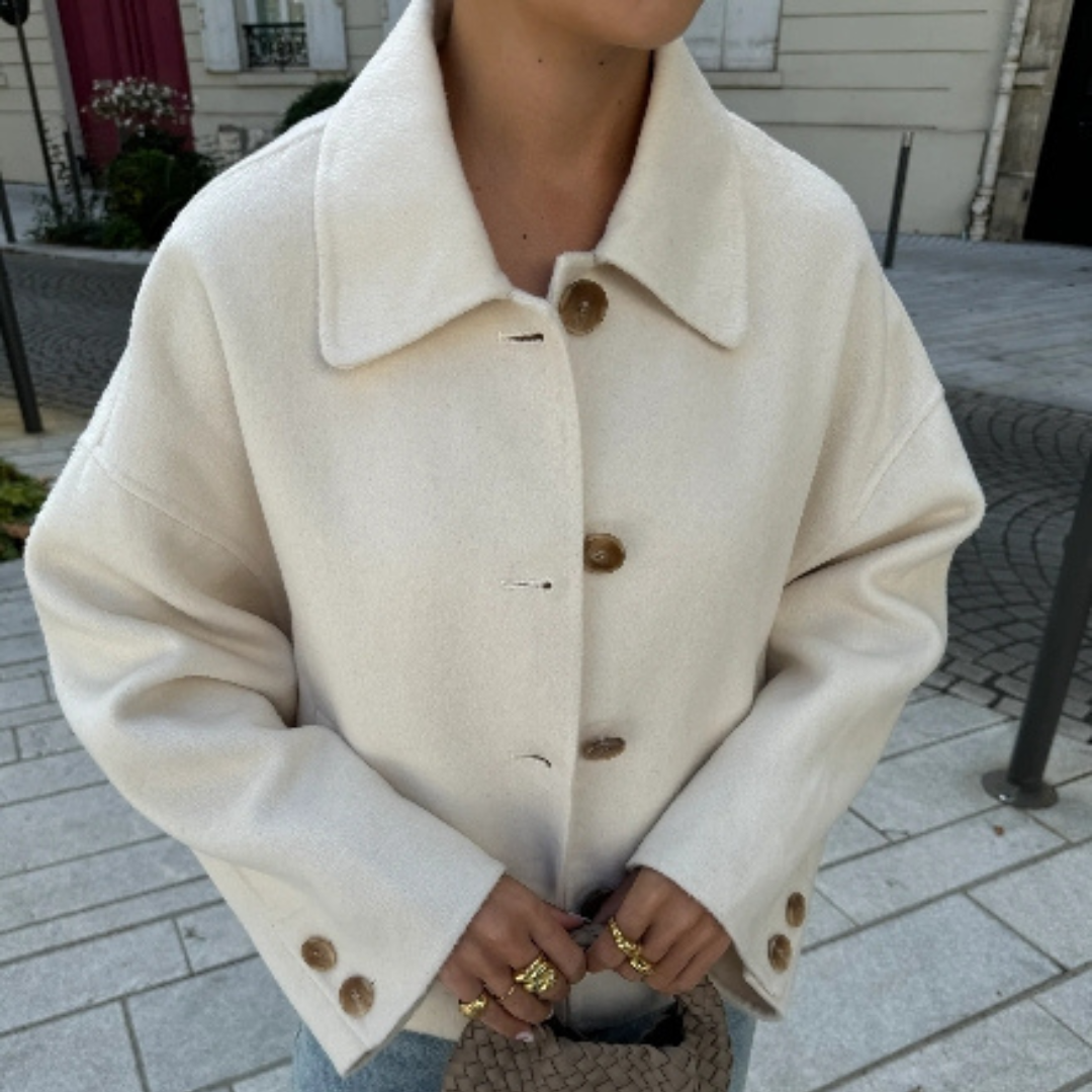 City Ease Boxy Jacket | Minimal Style | Effortless Layering