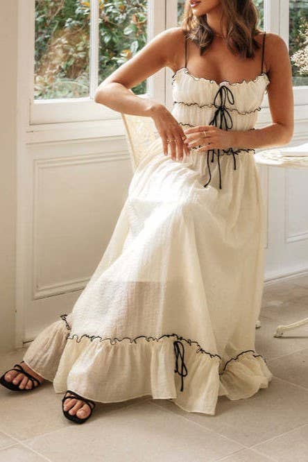 Soleil Breeze Maxi Dress | Light & Airy Summer Charm