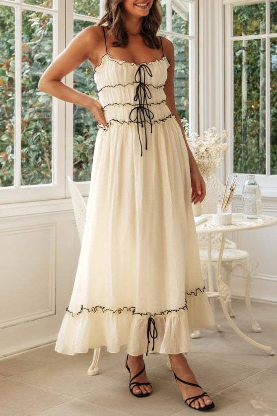 Soleil Breeze Maxi Dress | Light & Airy Summer Charm