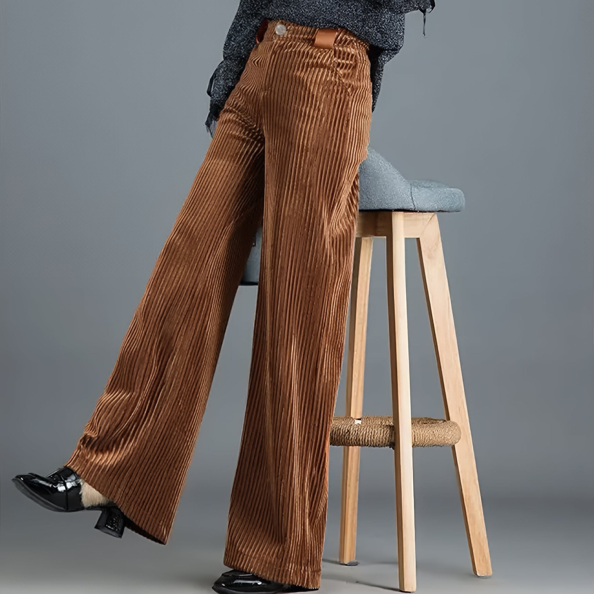Luxe Pleated Velvet Trousers | Sophisticated Comfort