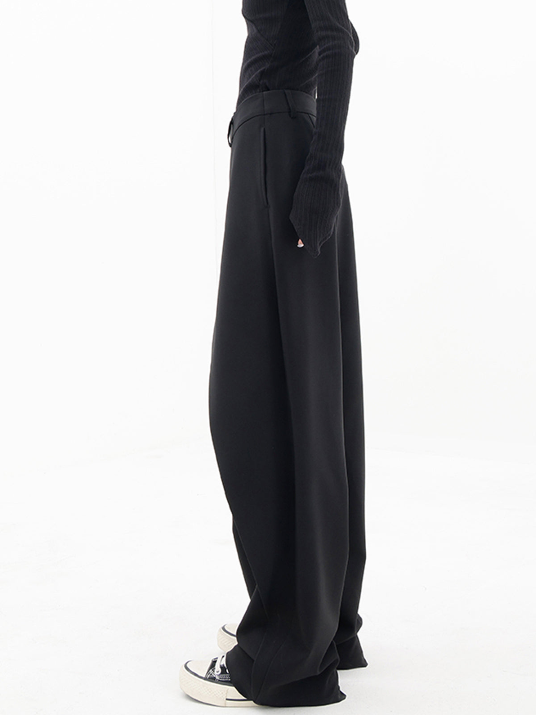 Asymmetric Wrap-Leg Trousers | Bold Architecture Meets Everyday Edge
