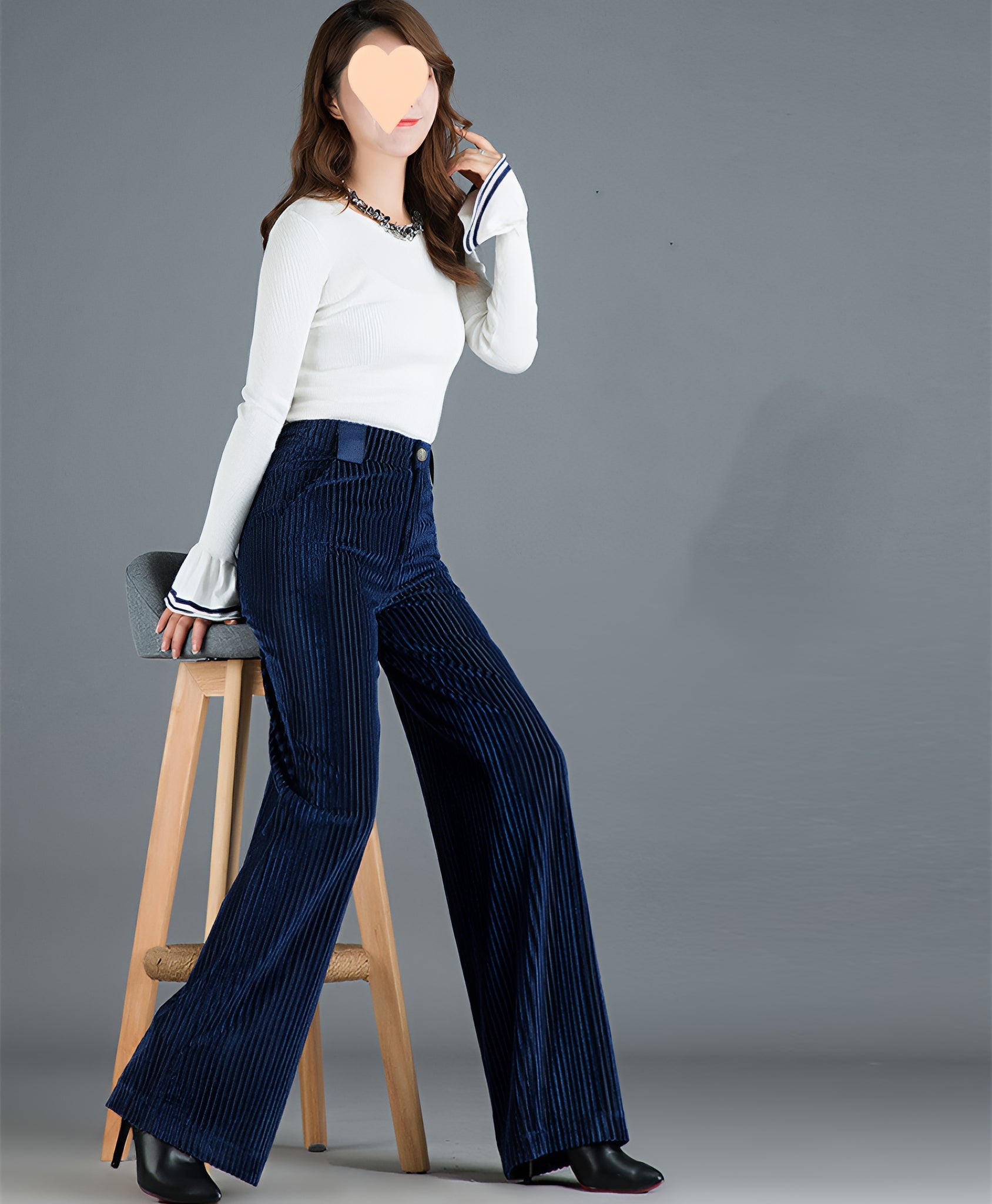Luxe Pleated Velvet Trousers | Sophisticated Comfort