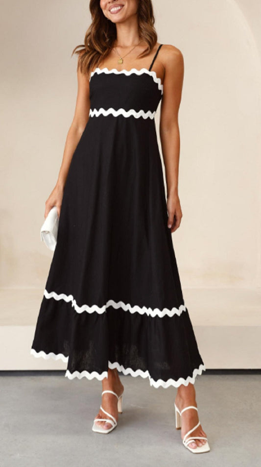 Coastal Charm Maxi Dress | Effortless Riviera Elegance