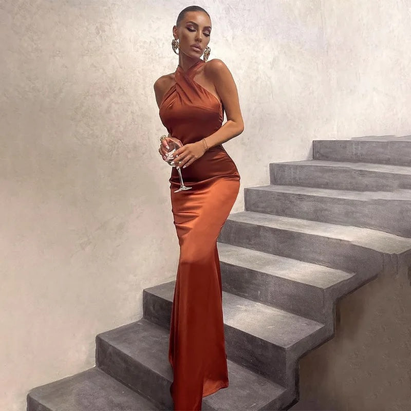 Nocturne Elegance Gown | Sculpted Sophistication