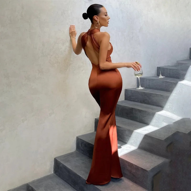 Nocturne Elegance Gown | Sculpted Sophistication
