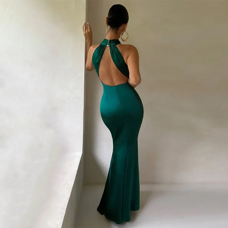 Nocturne Elegance Gown | Sculpted Sophistication