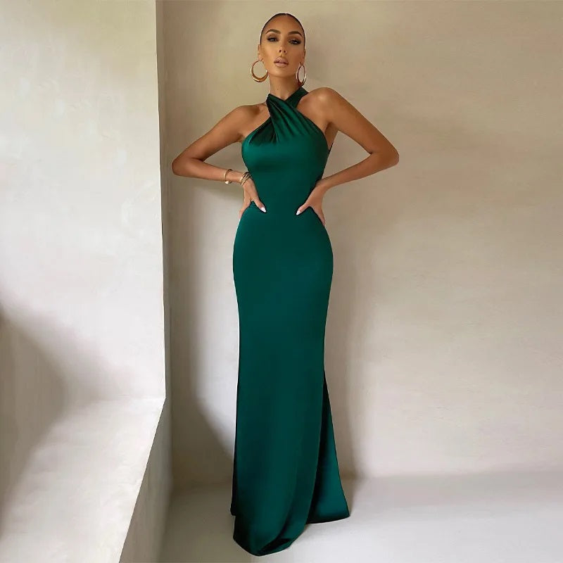Nocturne Elegance Gown | Sculpted Sophistication