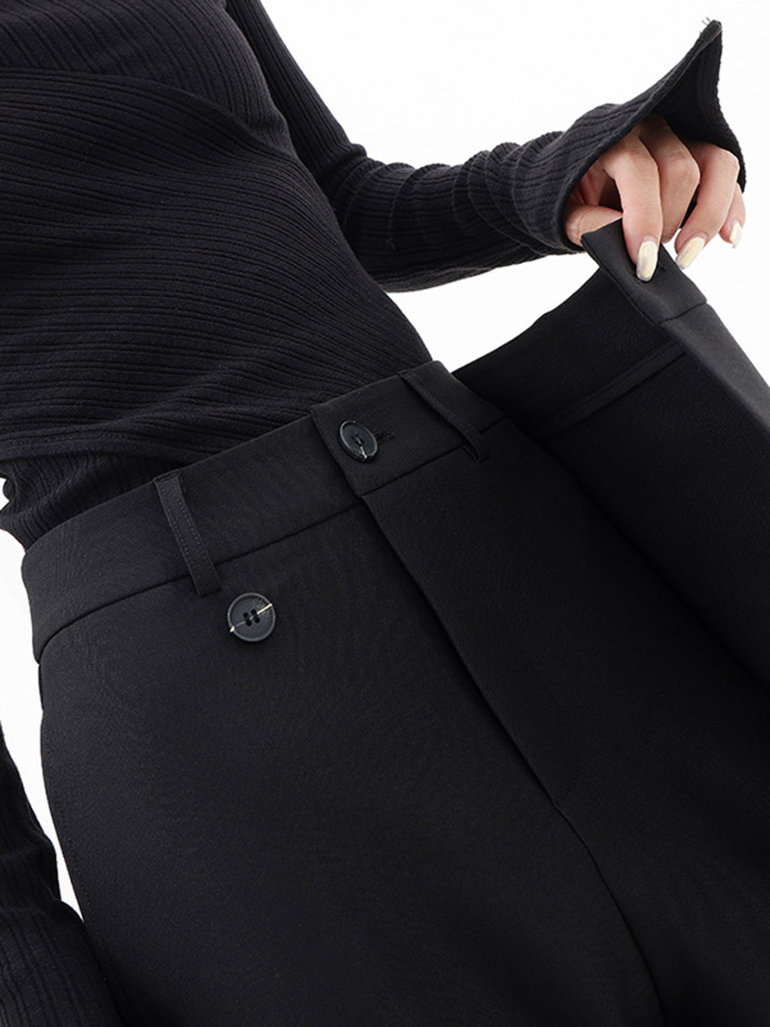 Asymmetric Wrap-Leg Trousers | Bold Architecture Meets Everyday Edge