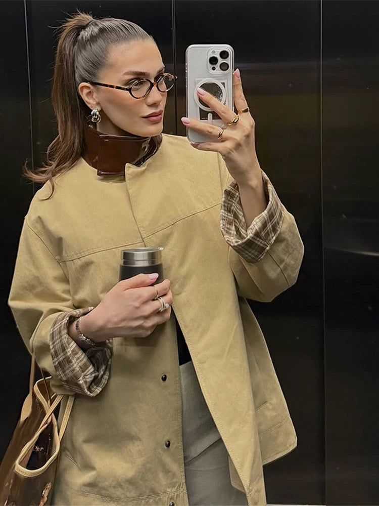 Structured Utility Jacket | Neutral Layers | Urban Cool