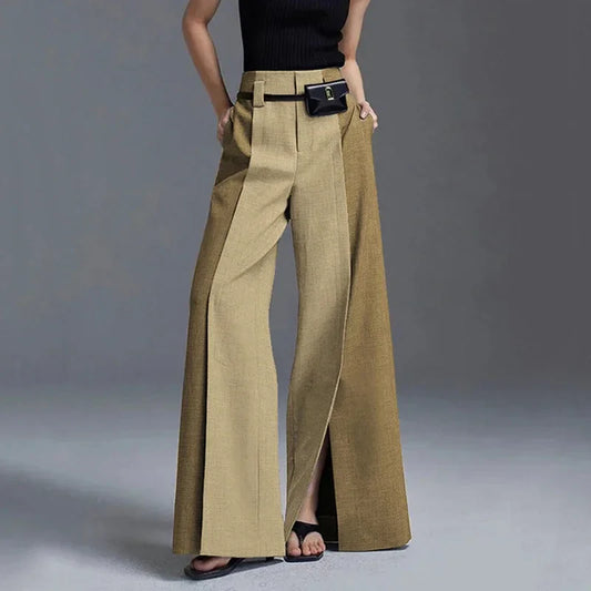 Statement Split-Leg Trousers | Bold Silhouette | Elevated Street Style
