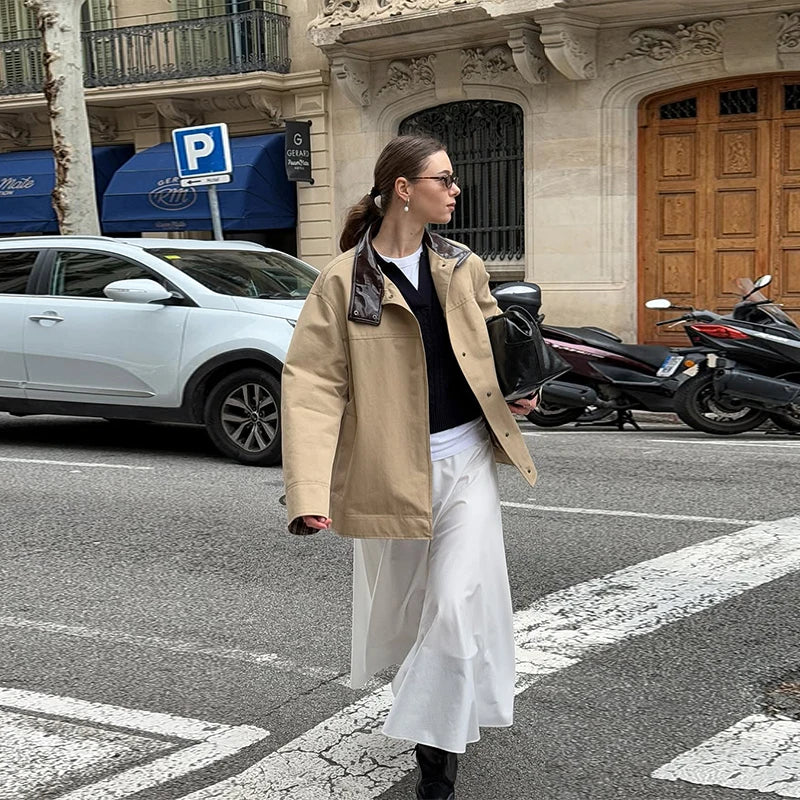 Structured Utility Jacket | Neutral Layers | Urban Cool
