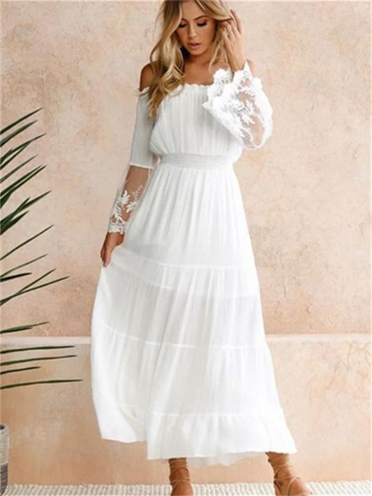 Bohemian Whispers Maxi Dress | Romantic & Free-Spirited Flow