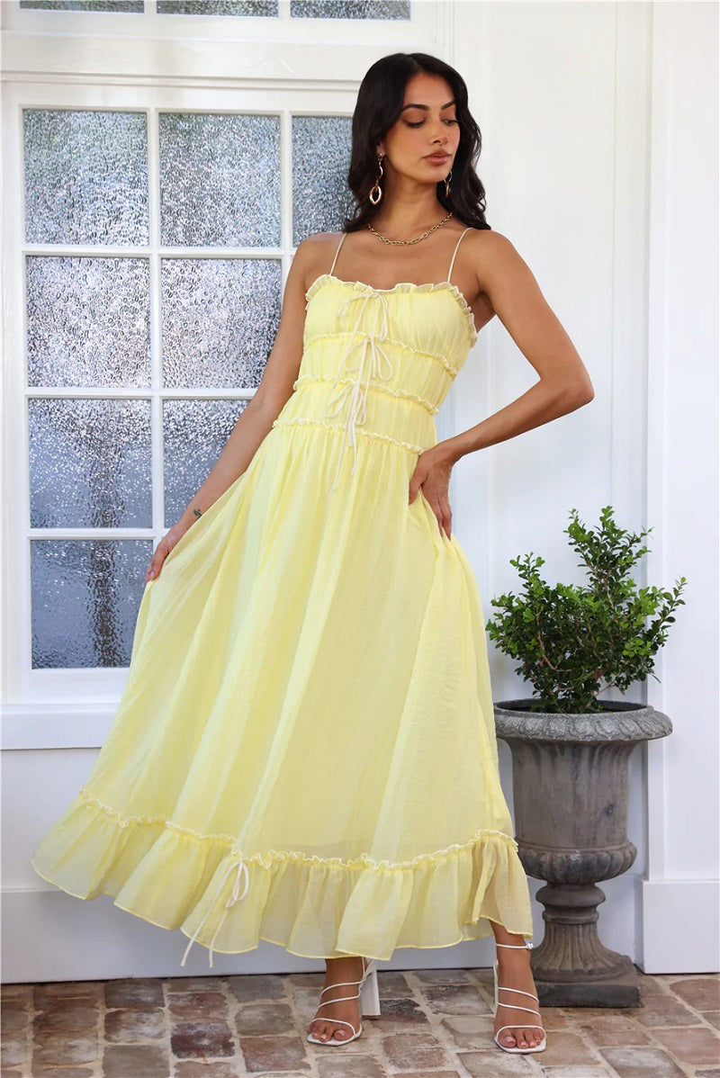 Soleil Breeze Maxi Dress | Light & Airy Summer Charm