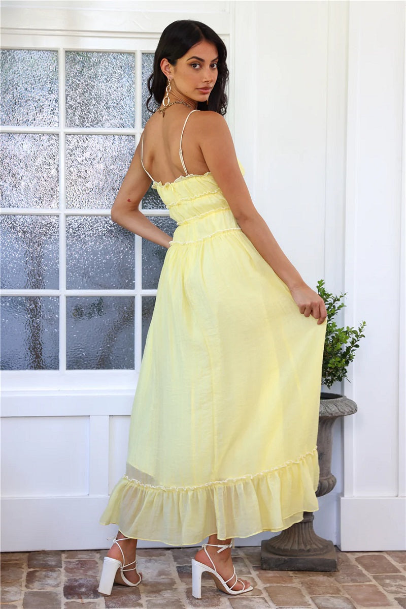 Soleil Breeze Maxi Dress | Light & Airy Summer Charm