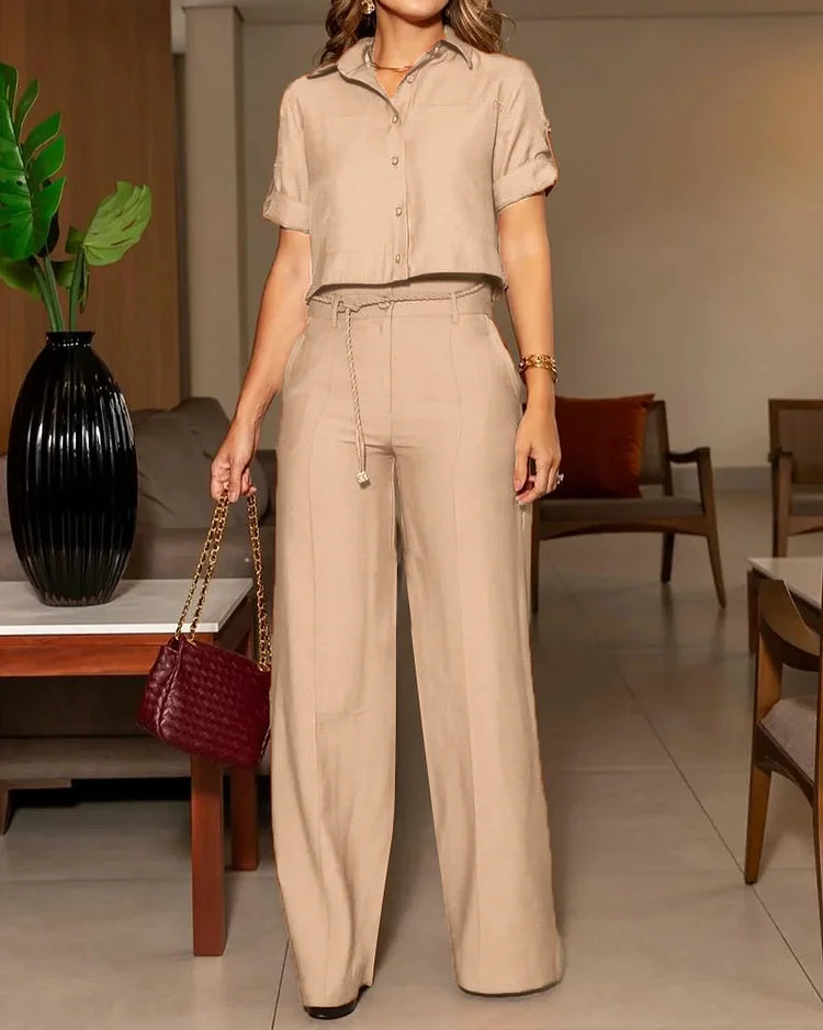 Effortless Linen Set | Breezy Comfort Meets Everyday Polish