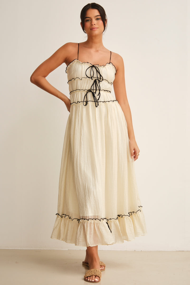 Soleil Breeze Maxi Dress | Light & Airy Summer Charm